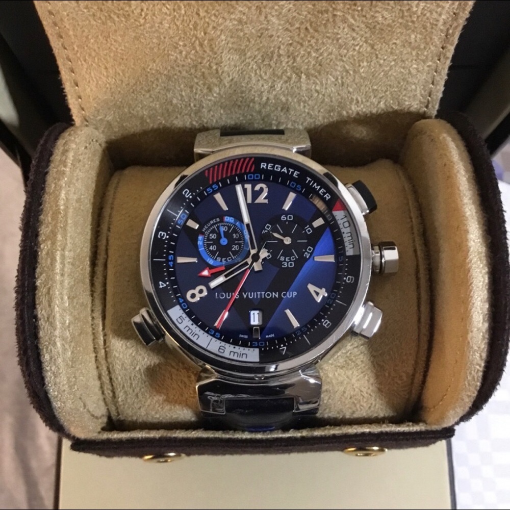 Louis Vuitton Tambour Regate Navy 44